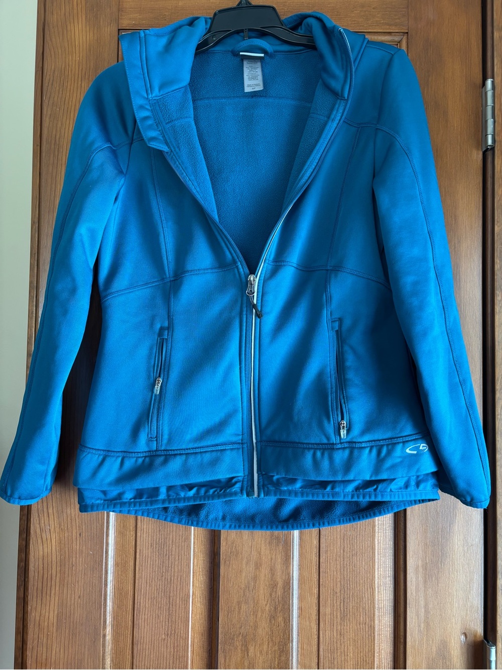 Champion Teal Hooded Utility Jacket